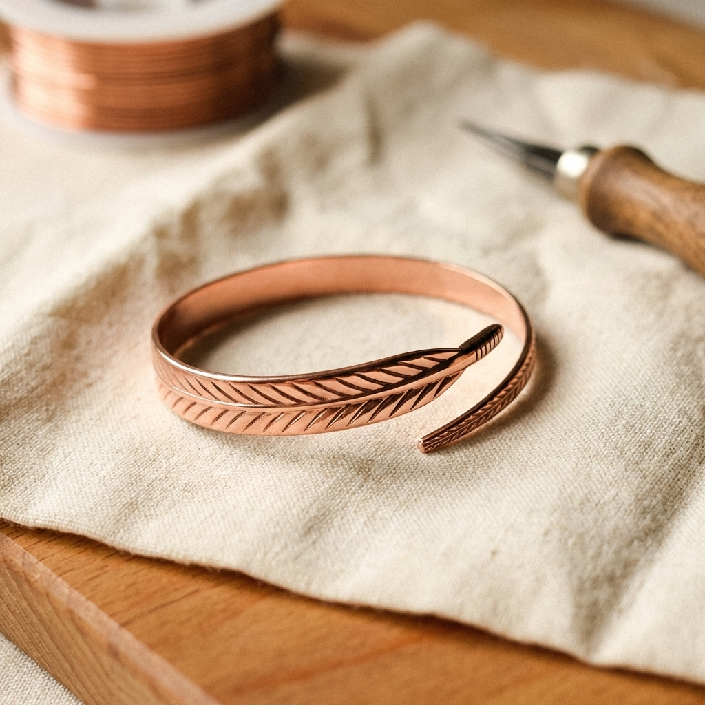 Grace's Root Copper Bracelet