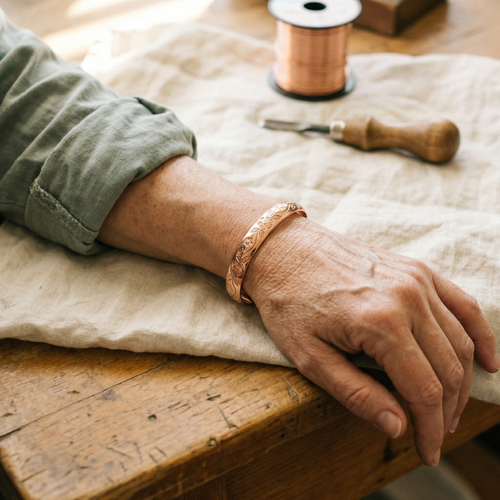 Grace's Bloom Copper Bracelet