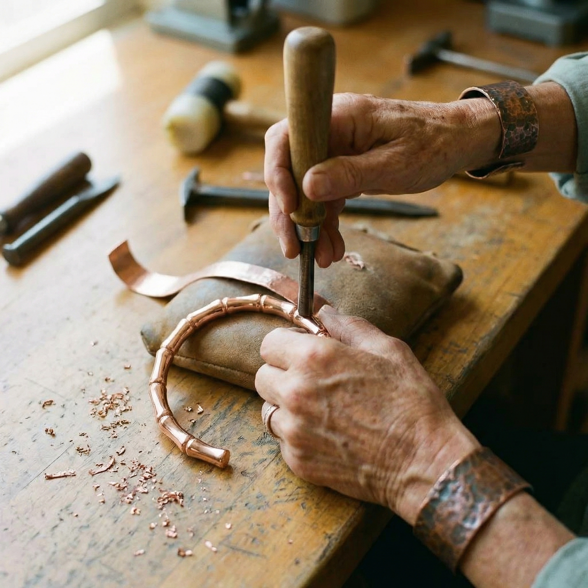 Grace's Grove Copper Bracelet