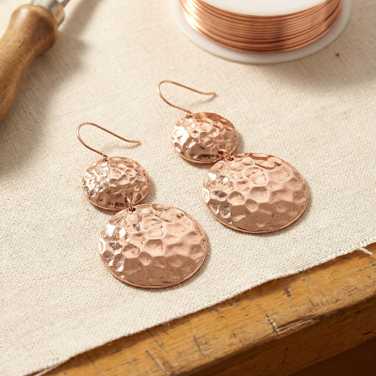 Grace's Solstice Copper Earrings