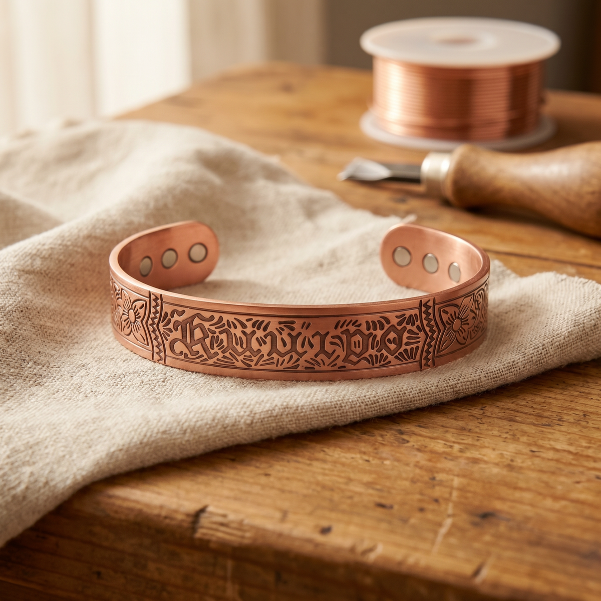 Grace's Drift Copper Bracelet