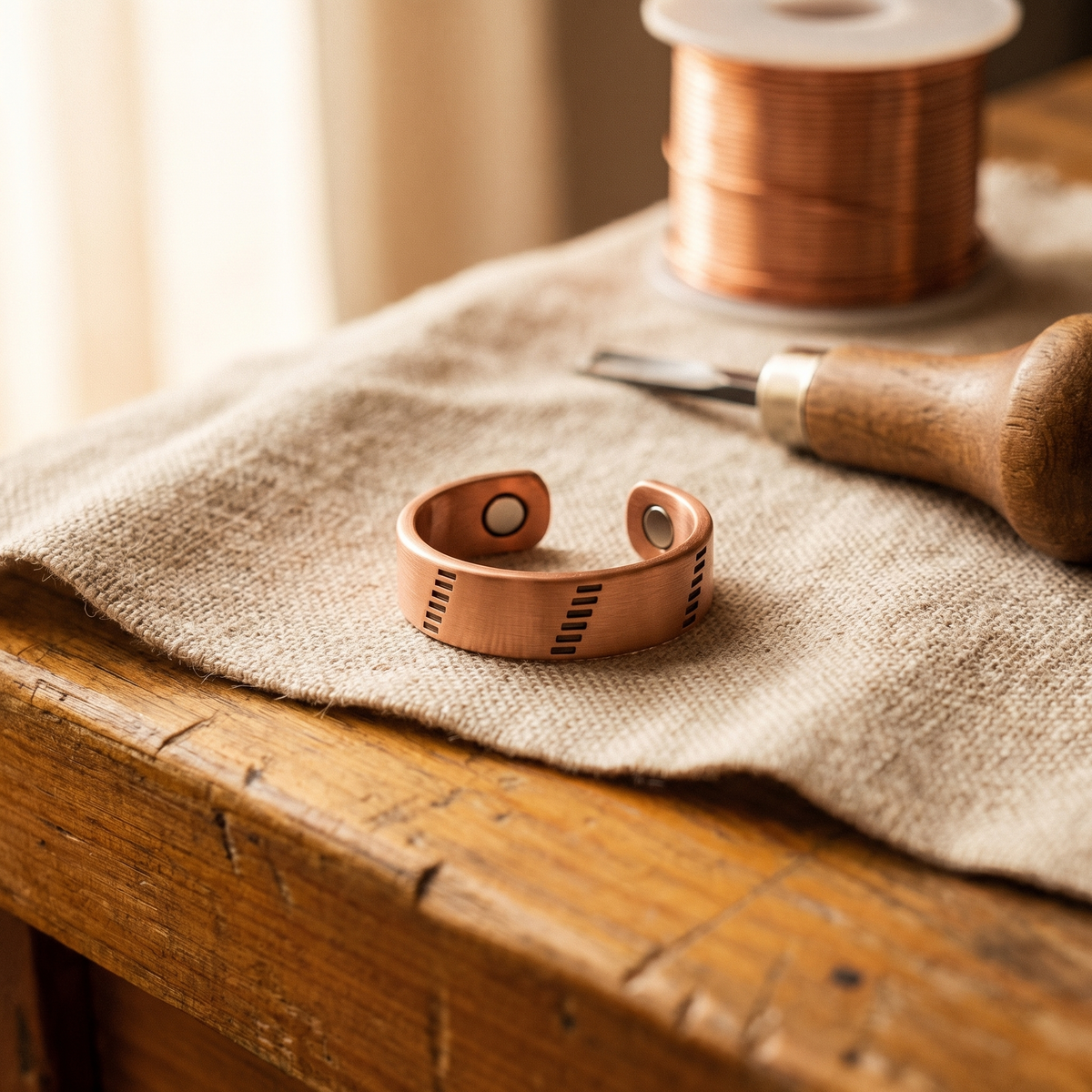 Grace's Hearth Copper Ring