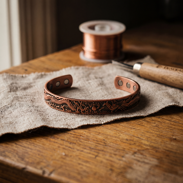 Grace's Loam Copper Bracelet