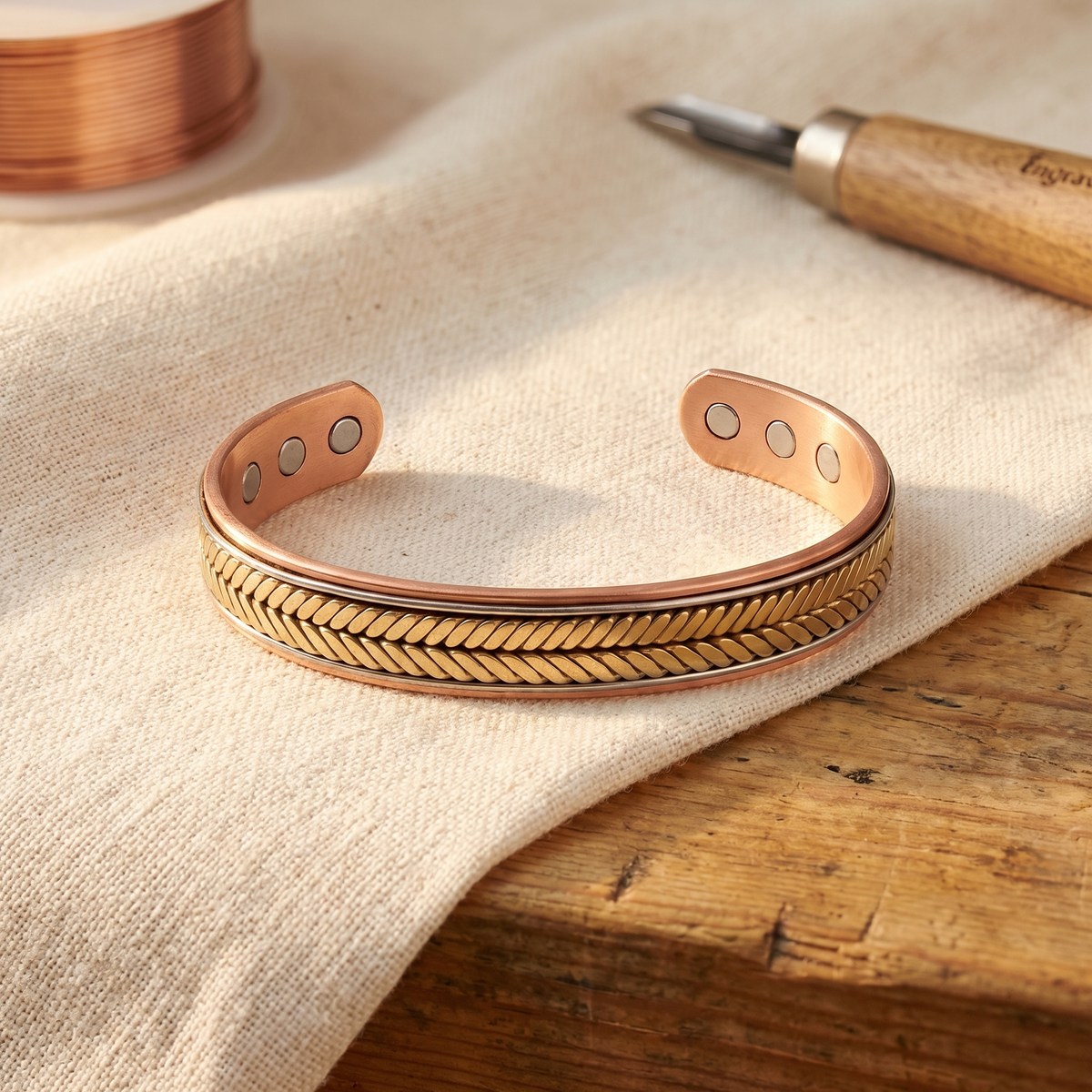 Grace's Harvest Copper Bracelet