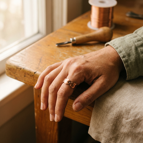 Grace's Bind Copper Ring