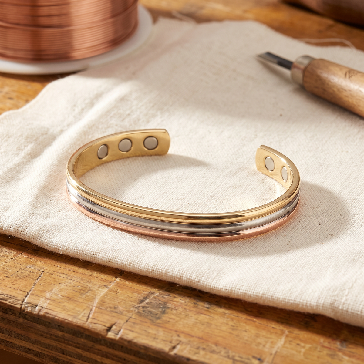 Grace's Fell Copper Bracelet