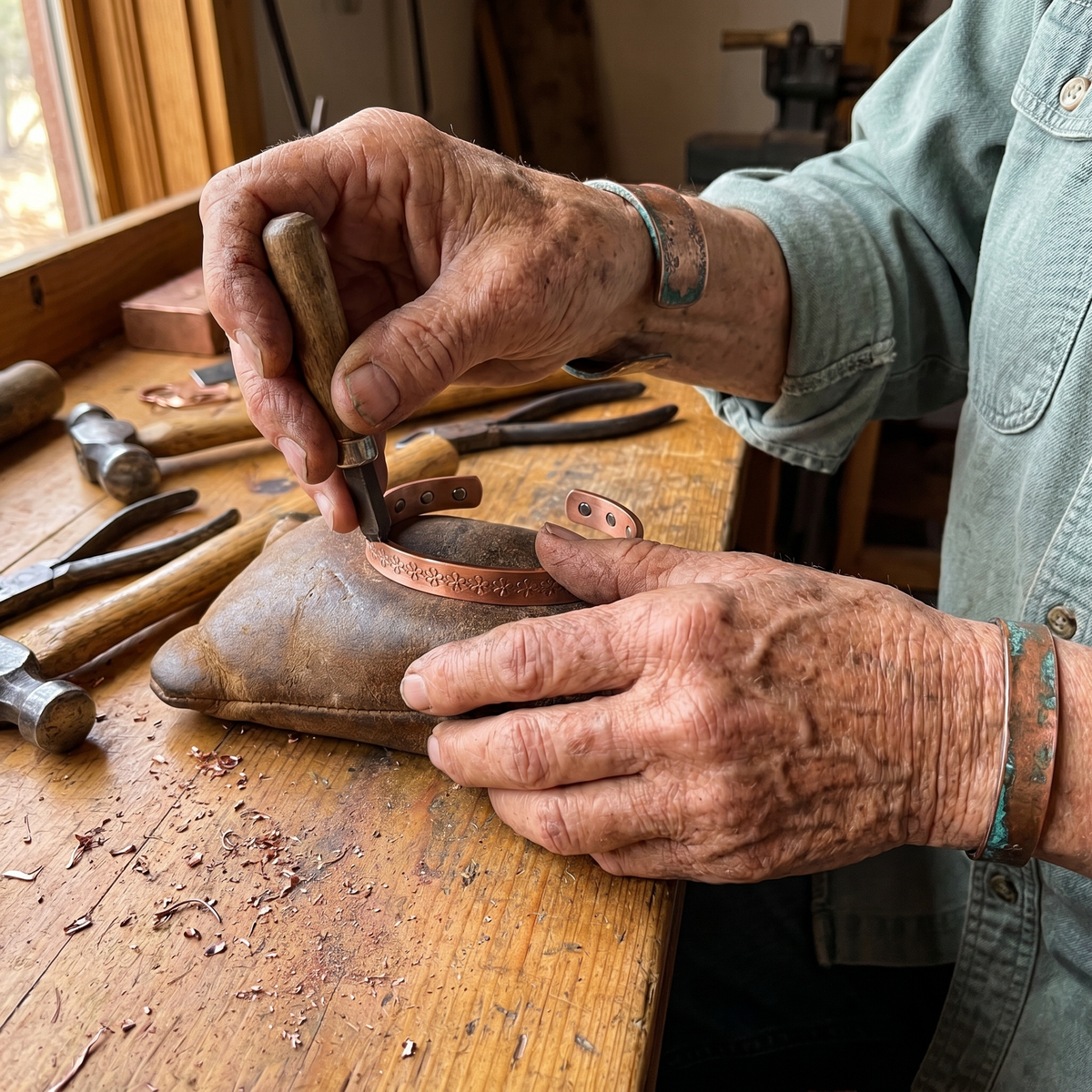 Grace's Loch Copper Bracelet