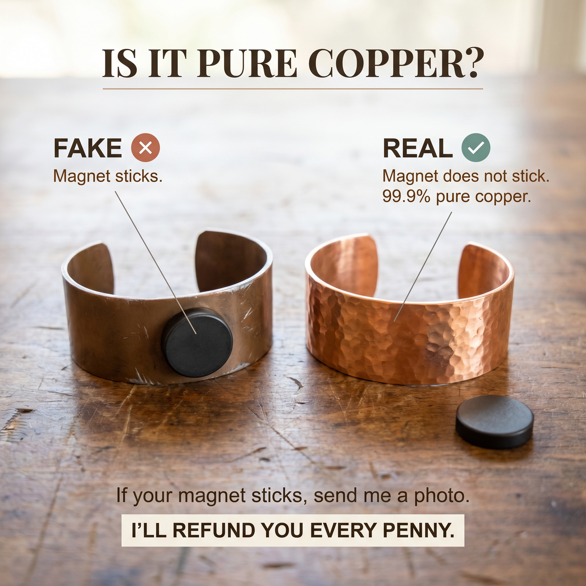 Grace's Grove Copper Bracelet