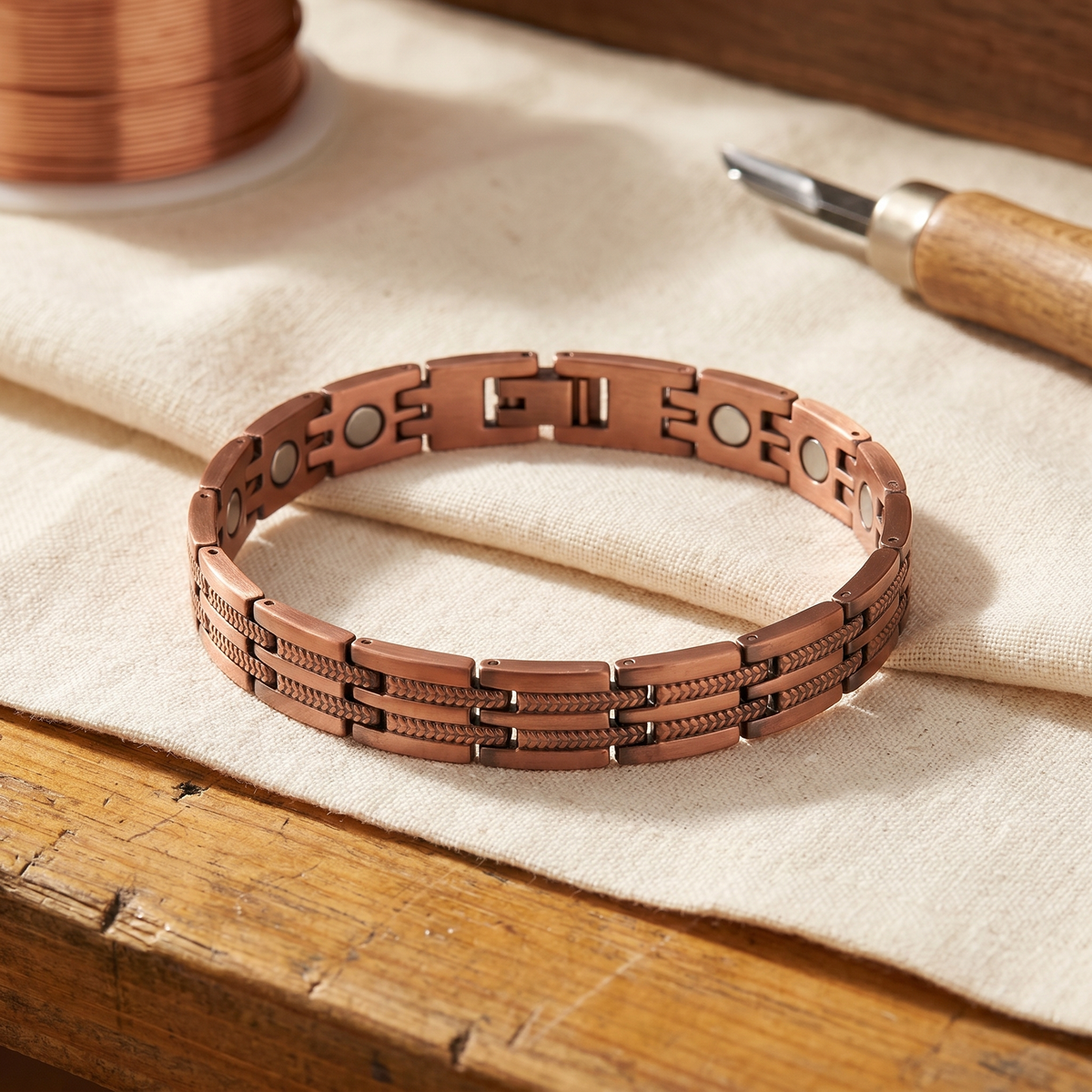 Grace's Pike Men's Copper Bracelet