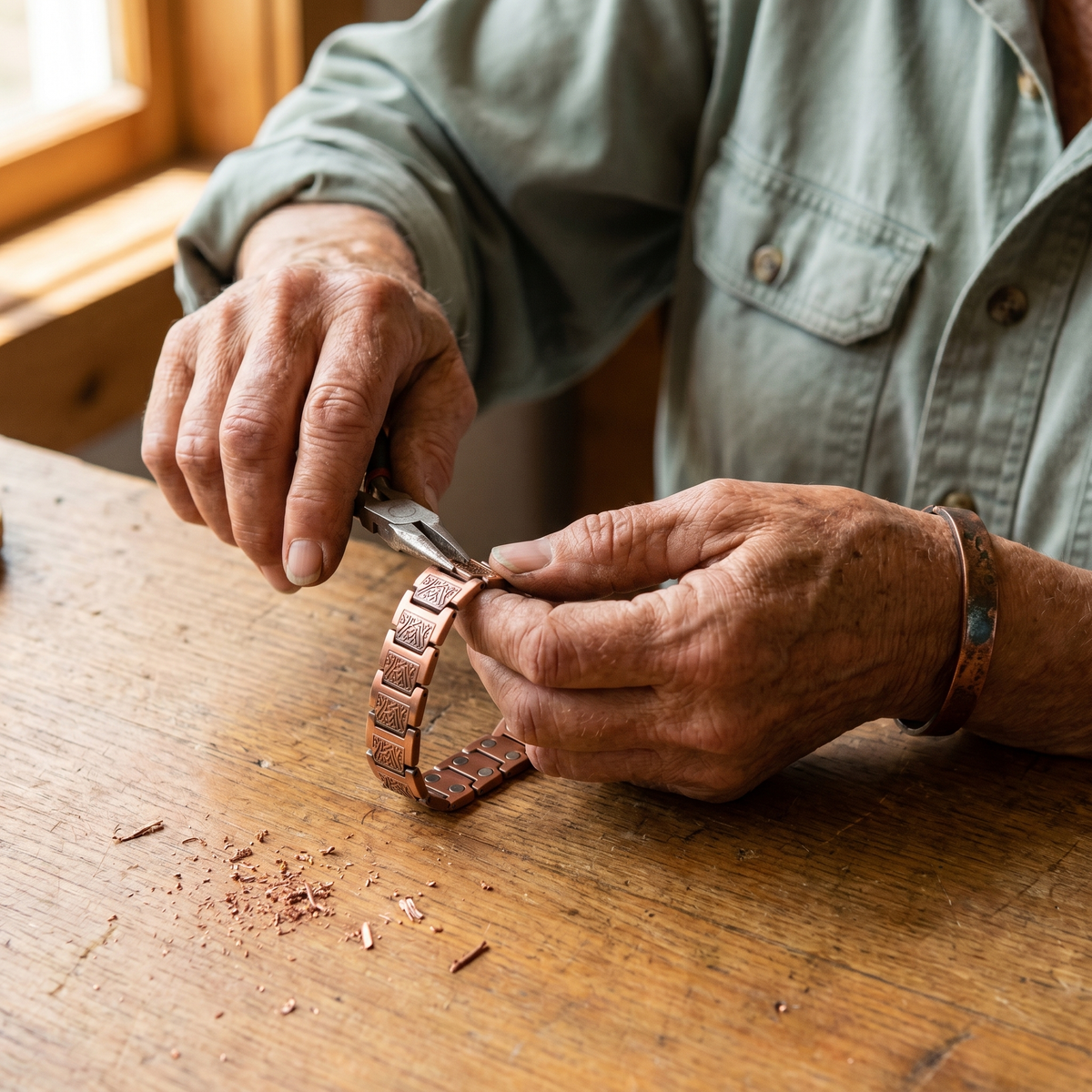 Grace's Glen Men's Copper Bracelet