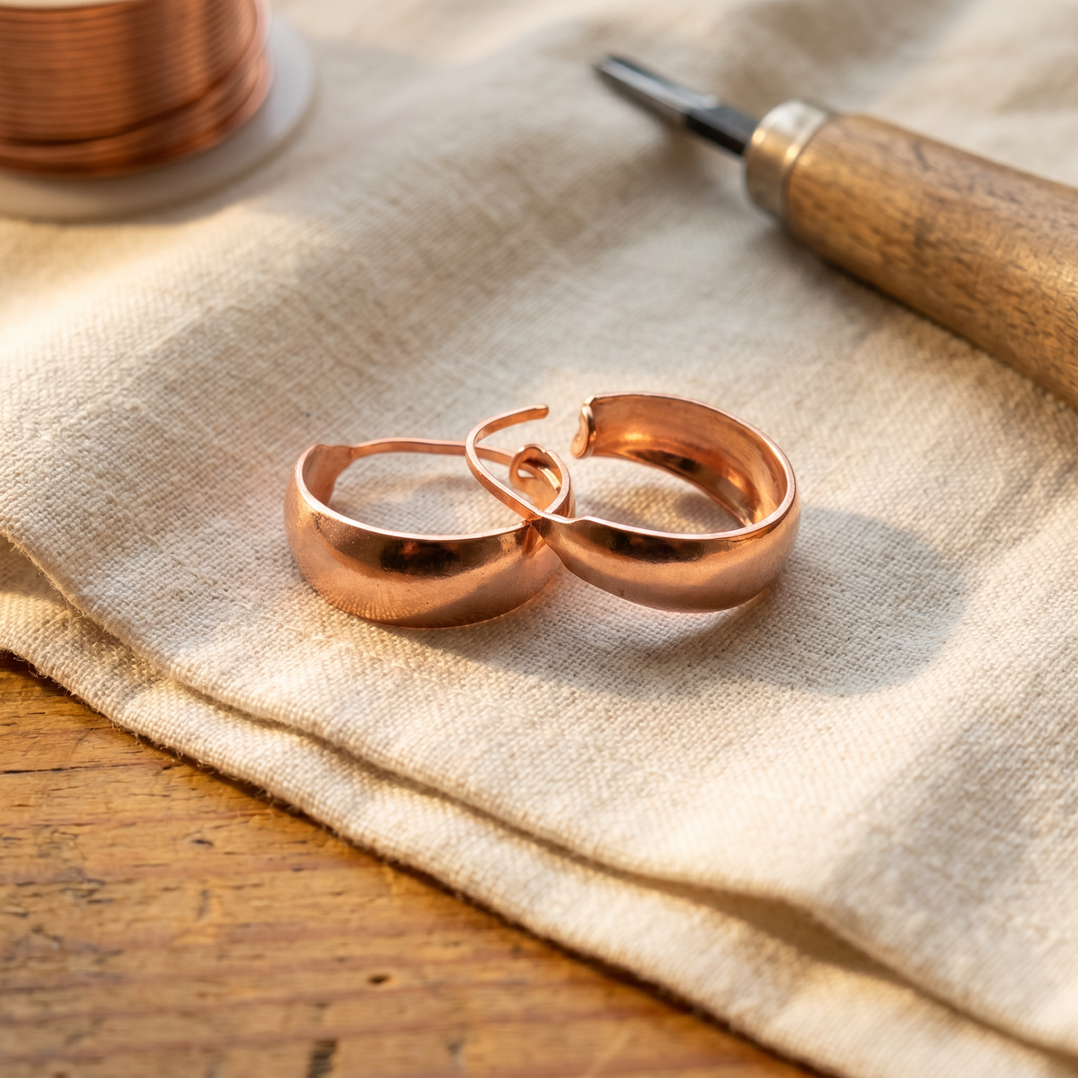 Grace's Dell Copper Earrings