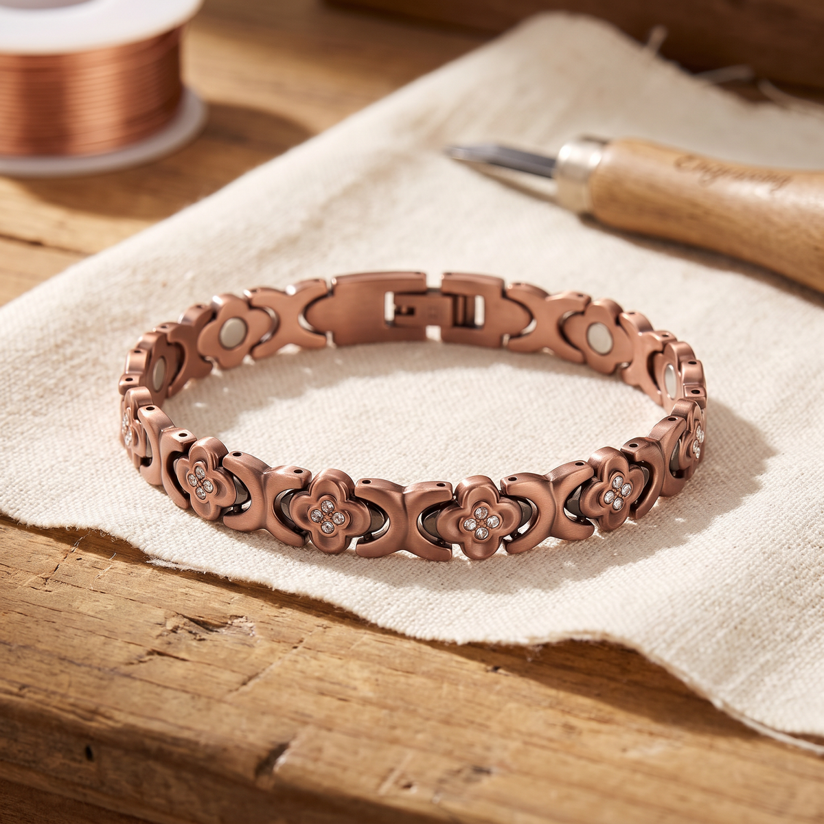 Grace's Keel Copper Bracelet