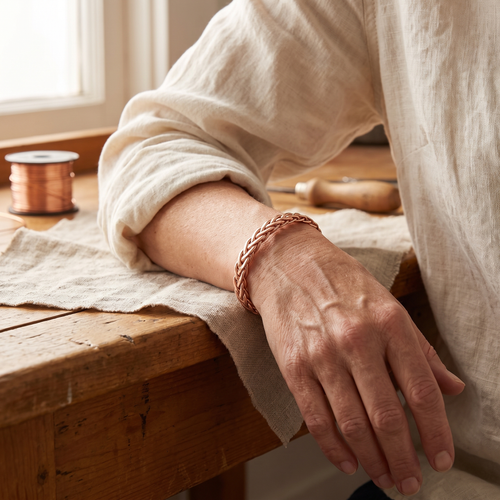 Grace's Bramble Copper Bracelet