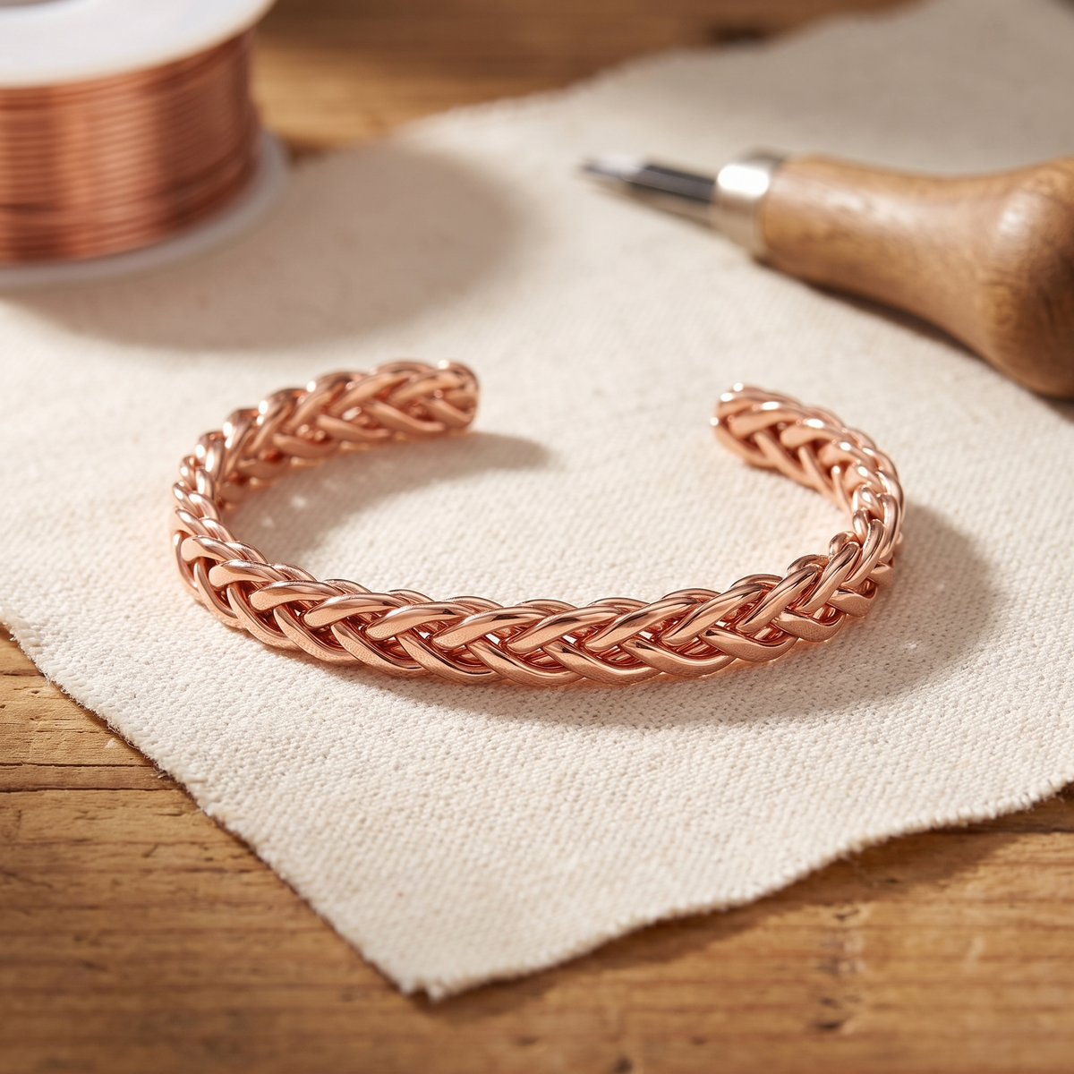 Grace's Bramble Copper Bracelet