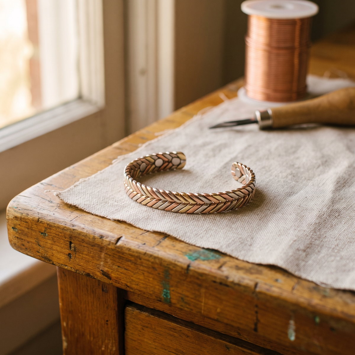 Grace's Copse Copper Bracelet