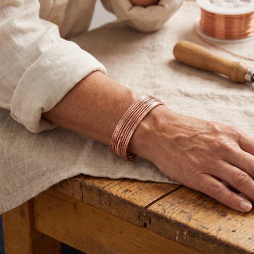 Grace's Bracken Copper Bracelet
