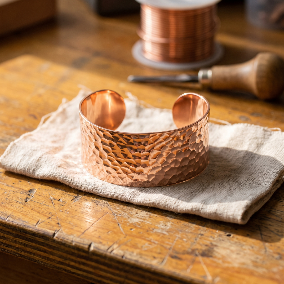 Grace's Forge Copper Bracelet