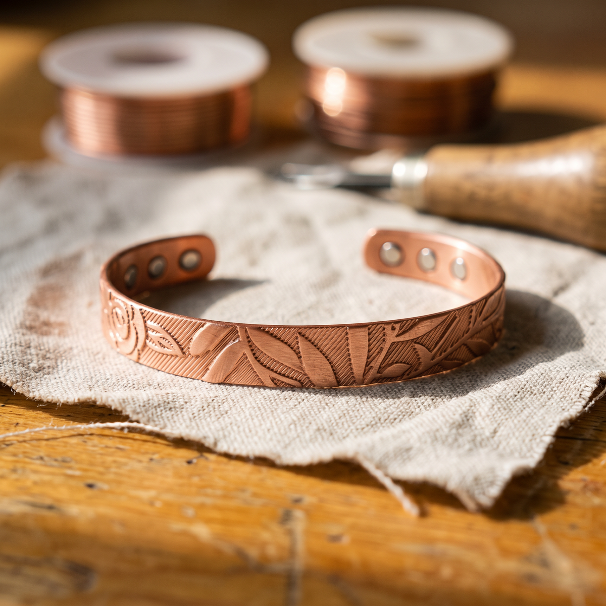 Grace's Grove Copper Bracelet
