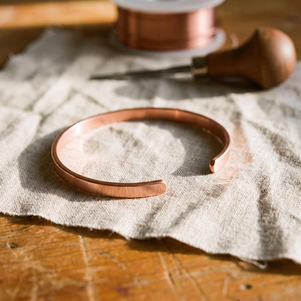 Grace's River Copper Bracelet