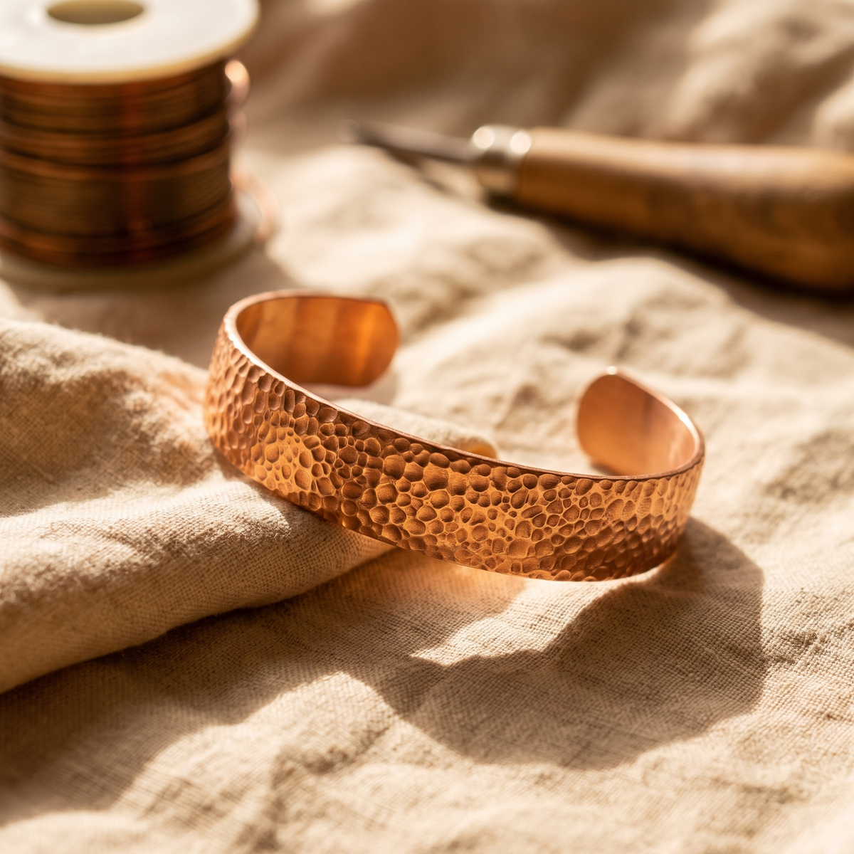 Grace's Moon Copper Bracelet