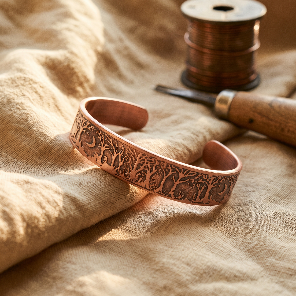 Grace's Grove Copper Bracelet